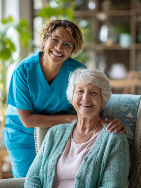 Infirmière à domicile  